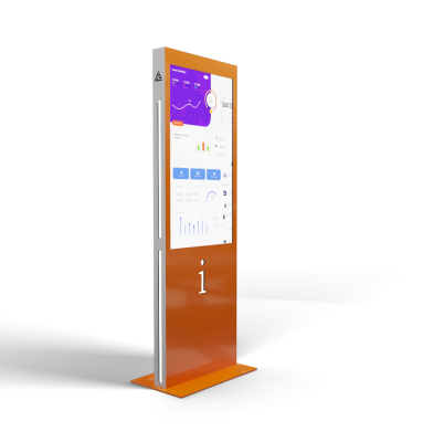 Helper 43” series sensor kiosks (with hearing loop and Kiosk Info корпуса фото-7