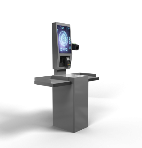 Self-service terminal of the Sirocco series with pedestal - корпуса фото_7