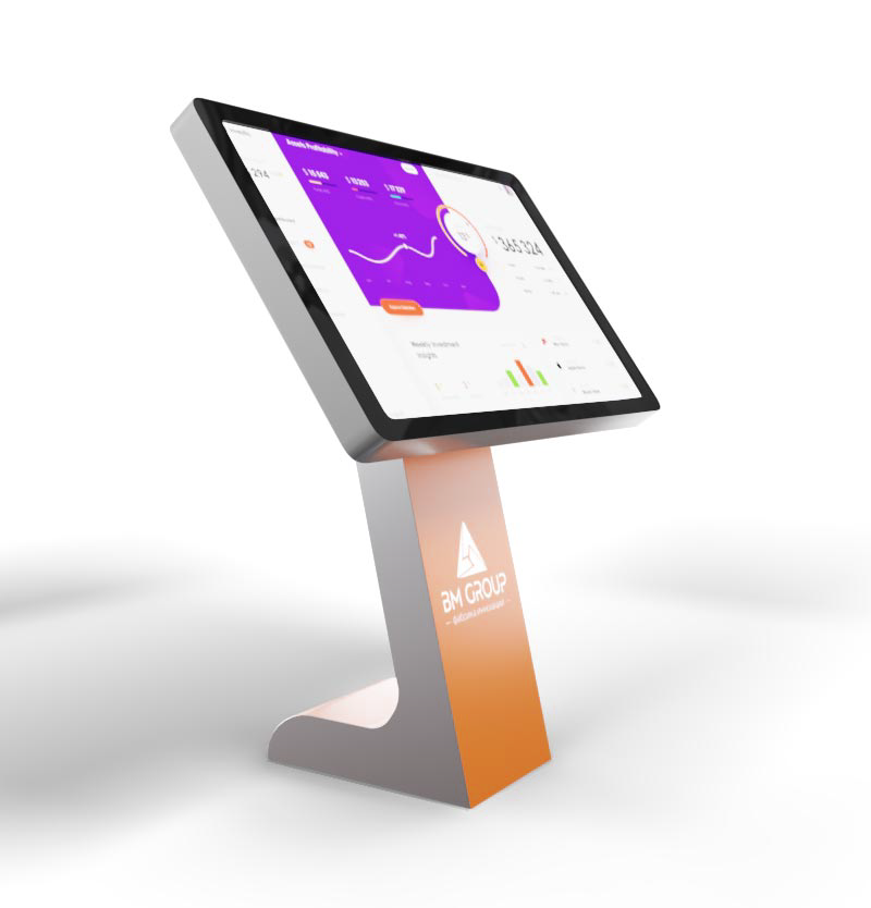 Huragan Premium 50" interactive touch table (tilt angle adjustment)_2