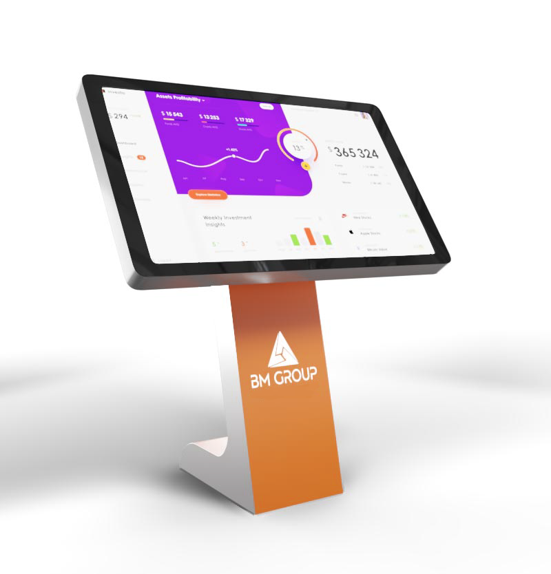 Huragan 43" interactive touch table (tilt angle adjustment)_0