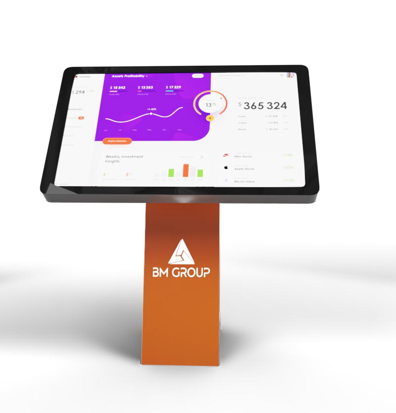 Huragan 43" interactive touch table (tilt angle adjustment)_27