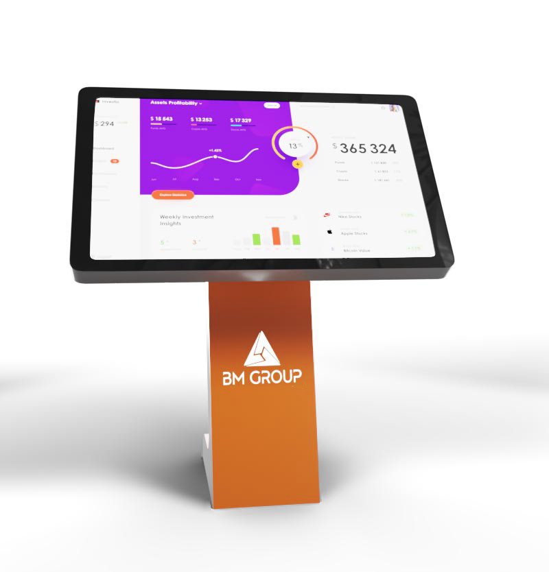 Huragan 43" interactive touch table (tilt angle adjustment)_28