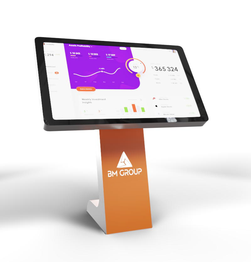 Huragan 43" interactive touch table (tilt angle adjustment)_29