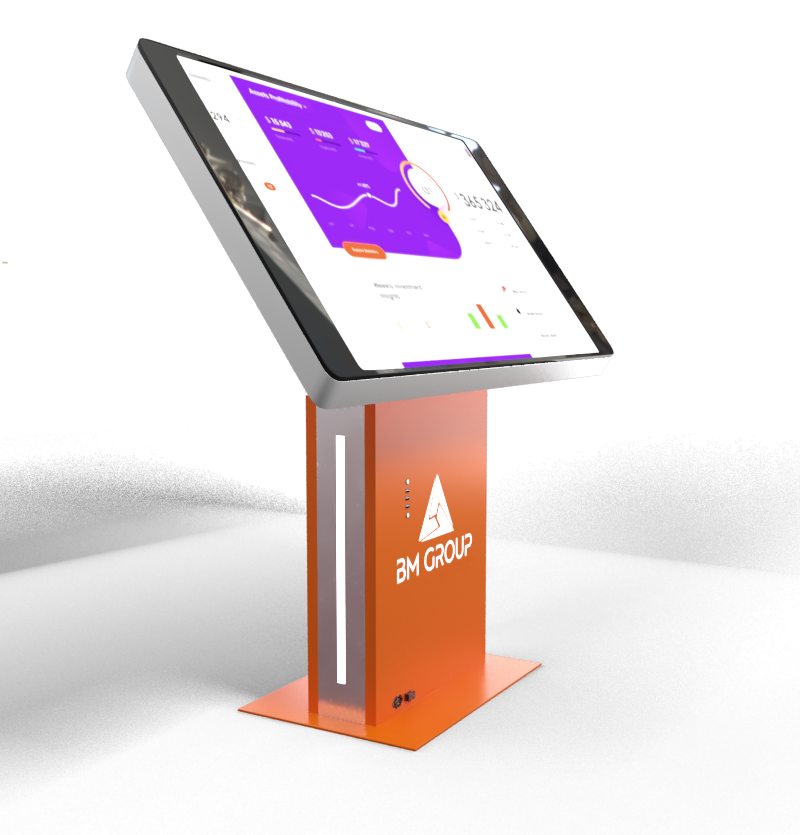 Slider Mini 43” touch tables (with height and angle adjustment)_5