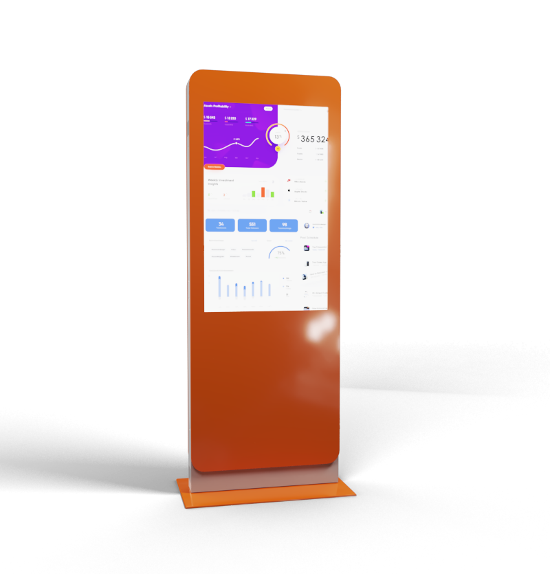 Duo 43” series touch kiosks (double-sided)_12